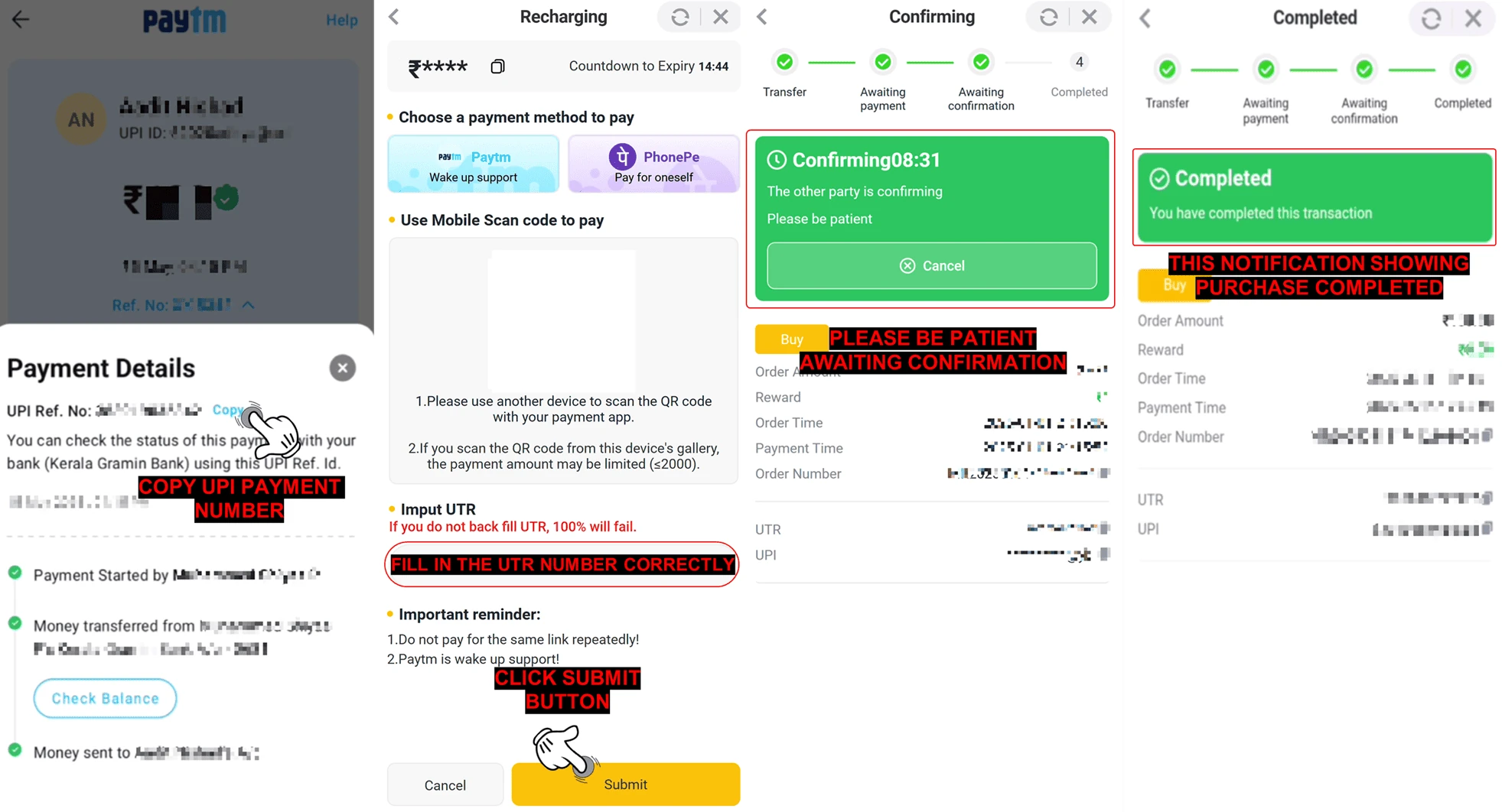 How To Buy ARB Coins Using Quick UPI — step screenshot